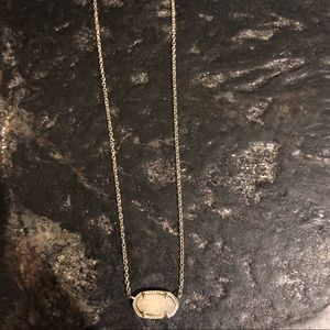 Kendra Scott Elisa Pendant Necklace Iridescent